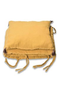 Cigit MUSLIN BUMPER SET  - Couverture en mousseline - mustard yellow