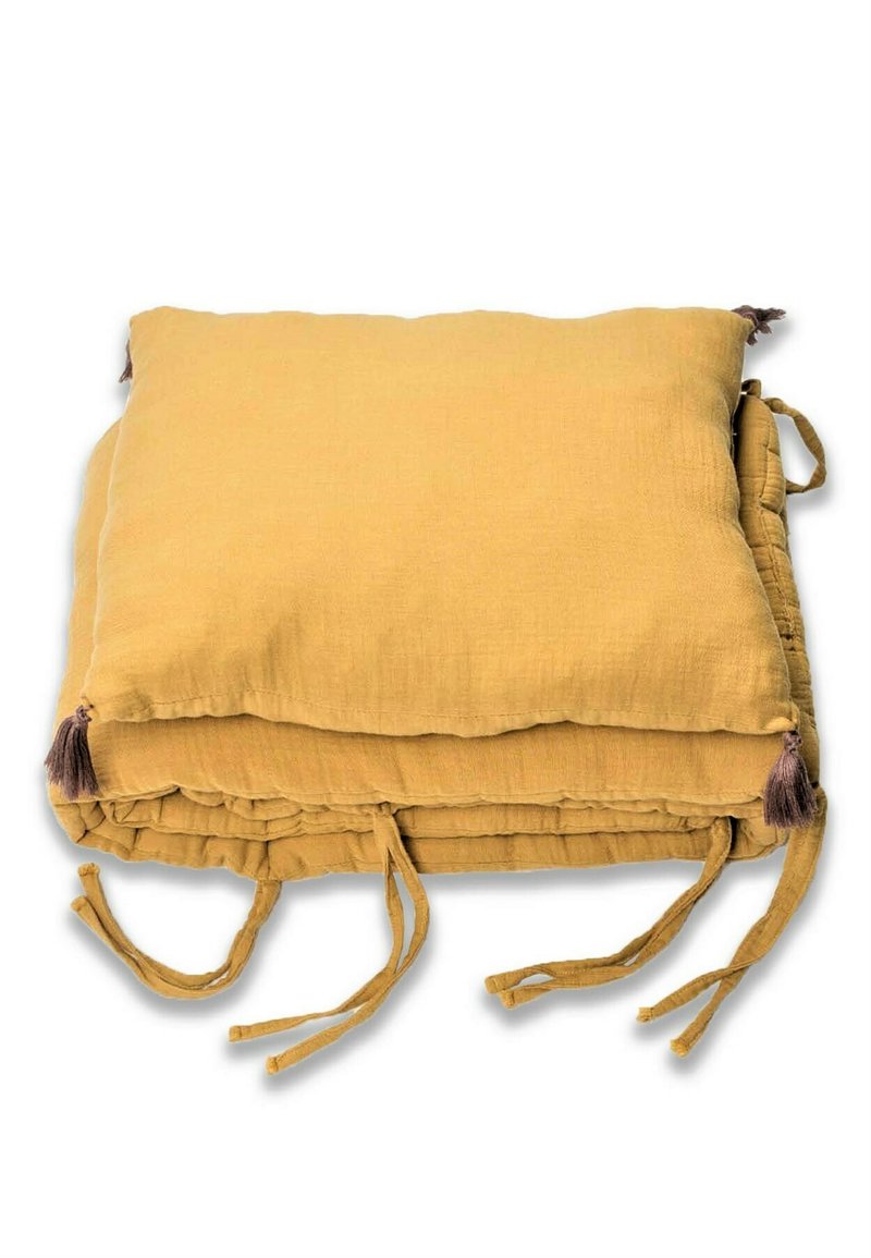 Cigit MUSLIN BUMPER SET  - Couverture en mousseline - mustard yellow