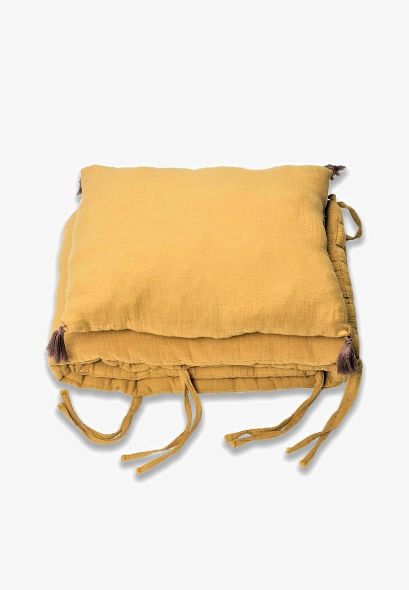 Cigit MUSLIN BUMPER SET - Couverture en mousseline - mustard yellow