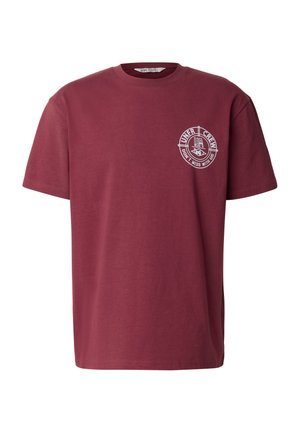 UNFAIR ATHLETICS, DMWU BP T-SHIRT - T-shirt imprimé - burgundy