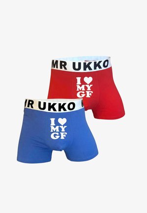 Mr Ukko, 2-PACK I LOVE MY GF - Boxershort - blue red
