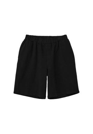 BERMUDA MIT WEITENREGULIERUNG - Jogginghose - schwarz