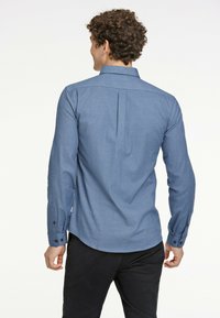 Lindbergh MOULINÉ STRETCH  - Camicia - dust blue