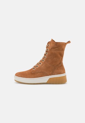 Platform ankle boots - hazel