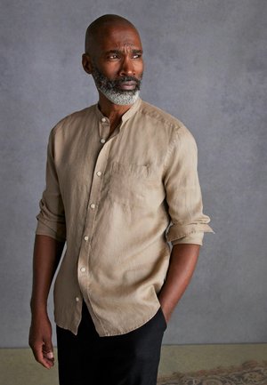 Next SIGNATURE LONG SLEEVE GRANDAD COLLAR - Cămașă - neutral