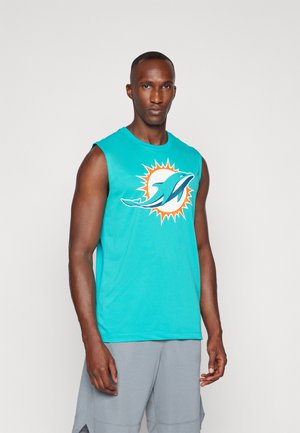 NFL MIAMI DOLPHINS LEGEND MUSCLE TANK - Vereinsmannschaften - turbo green
