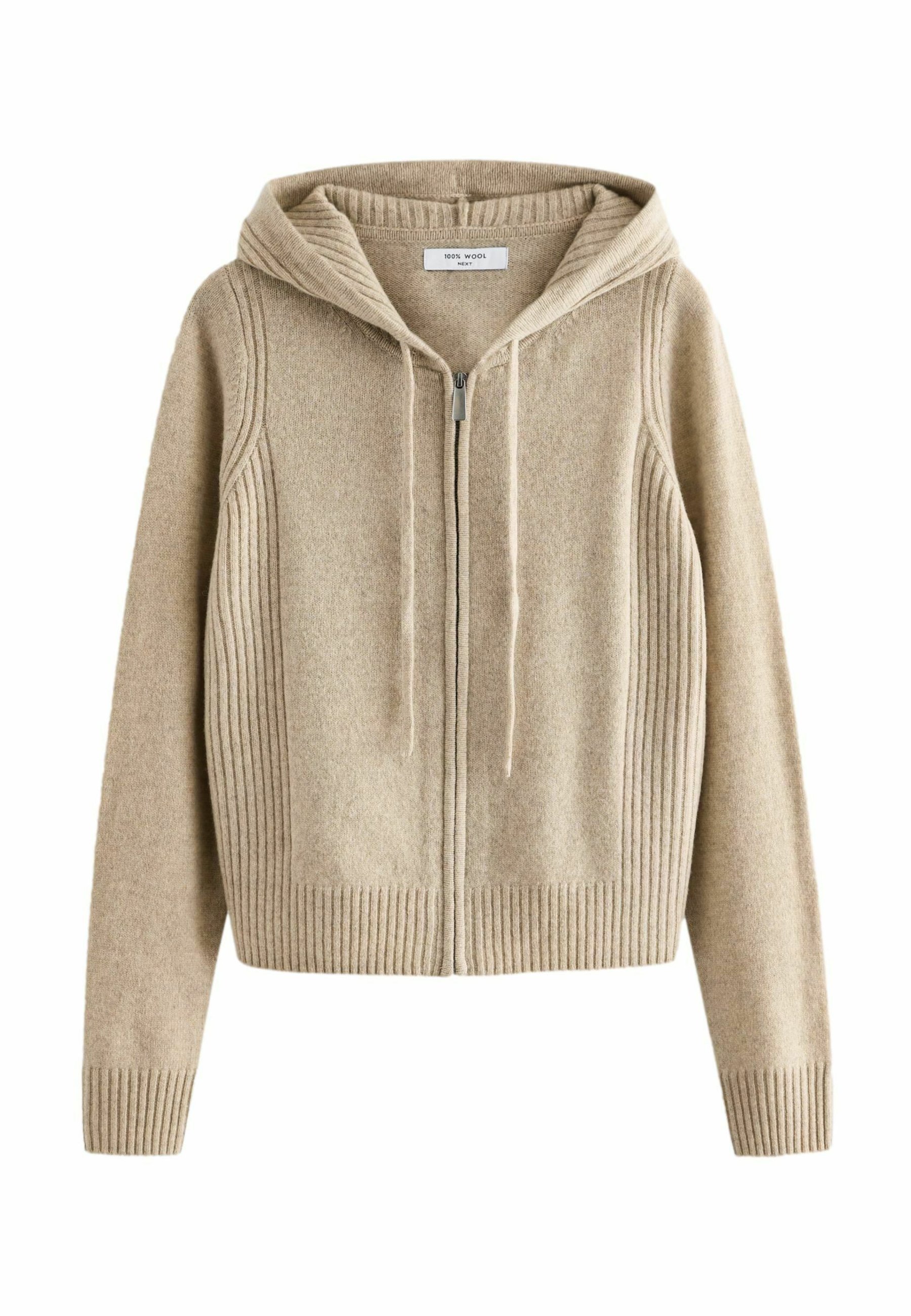 Beige Strickcardigan Mit Kapuze Street One Strickjacke Mit Kapuze