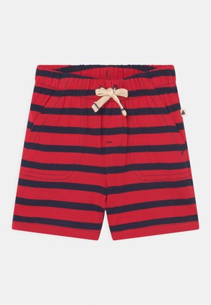 STRIPE - Shorts - red/blue