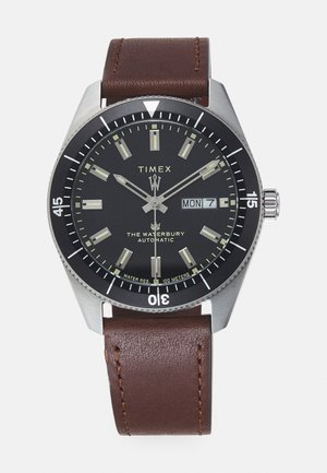 WATERBURY DIVE AUTOMATIC - Watch - black/brown