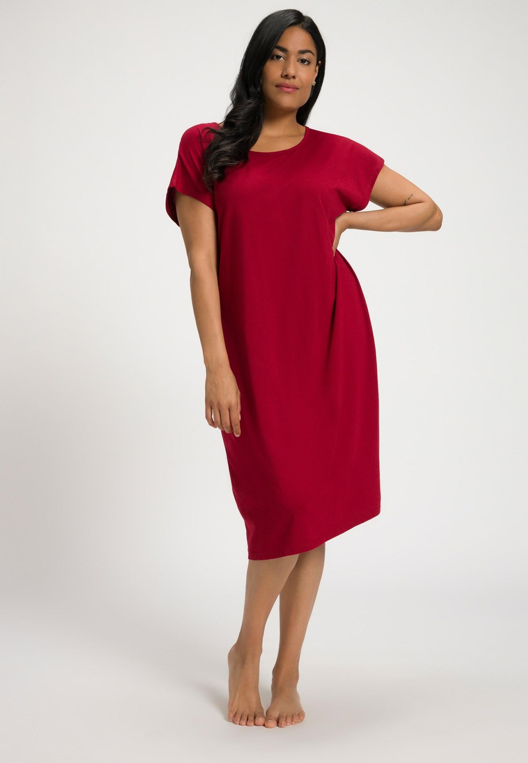 Ulla Popken Damen Nachthemd Mit Blumenmuster - Bequeme Baumwolle Für Erholsame Nächte