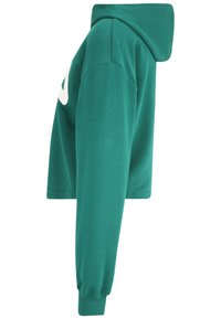 Fila LAFIA CROPPED LOGO - Jersey con capucha - aventurine