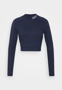 adidas Originals CROPPED - Hosszú ujjú felső - legend ink
