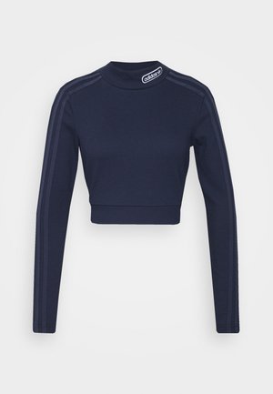 adidas Originals CROPPED - Tops ar garām piedurknēm - legend ink