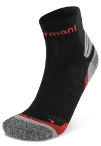 Normani LOW CUT CUSH 3 PACK - Socken - schwarz/rot