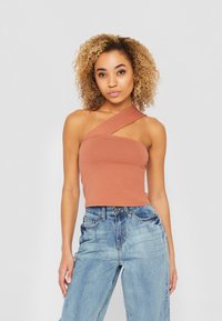Urban Classics ONE STRAP - Top - terracotta