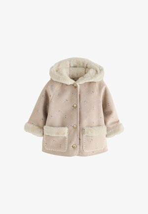 Next, FAUX SHEARLING COAT - Winter coat - neutral
