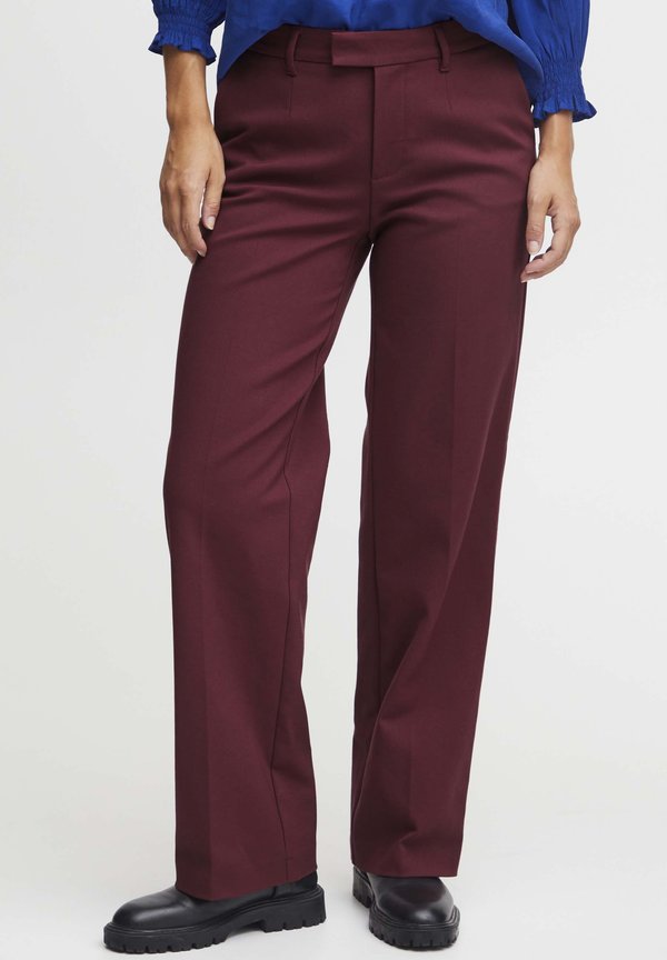 PZBindy - Stoffhose - tawny port