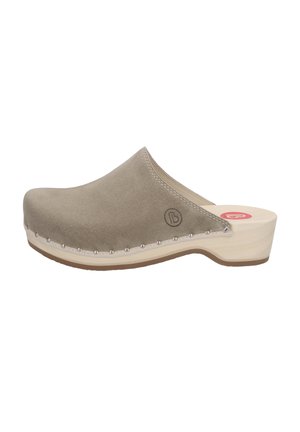 Clogs - beige
