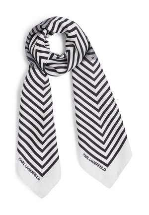 Fular - black white stripe