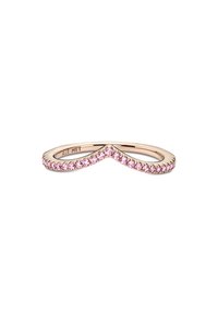 Pandora SPARKLING WISHBONE - Prsteň - pink
