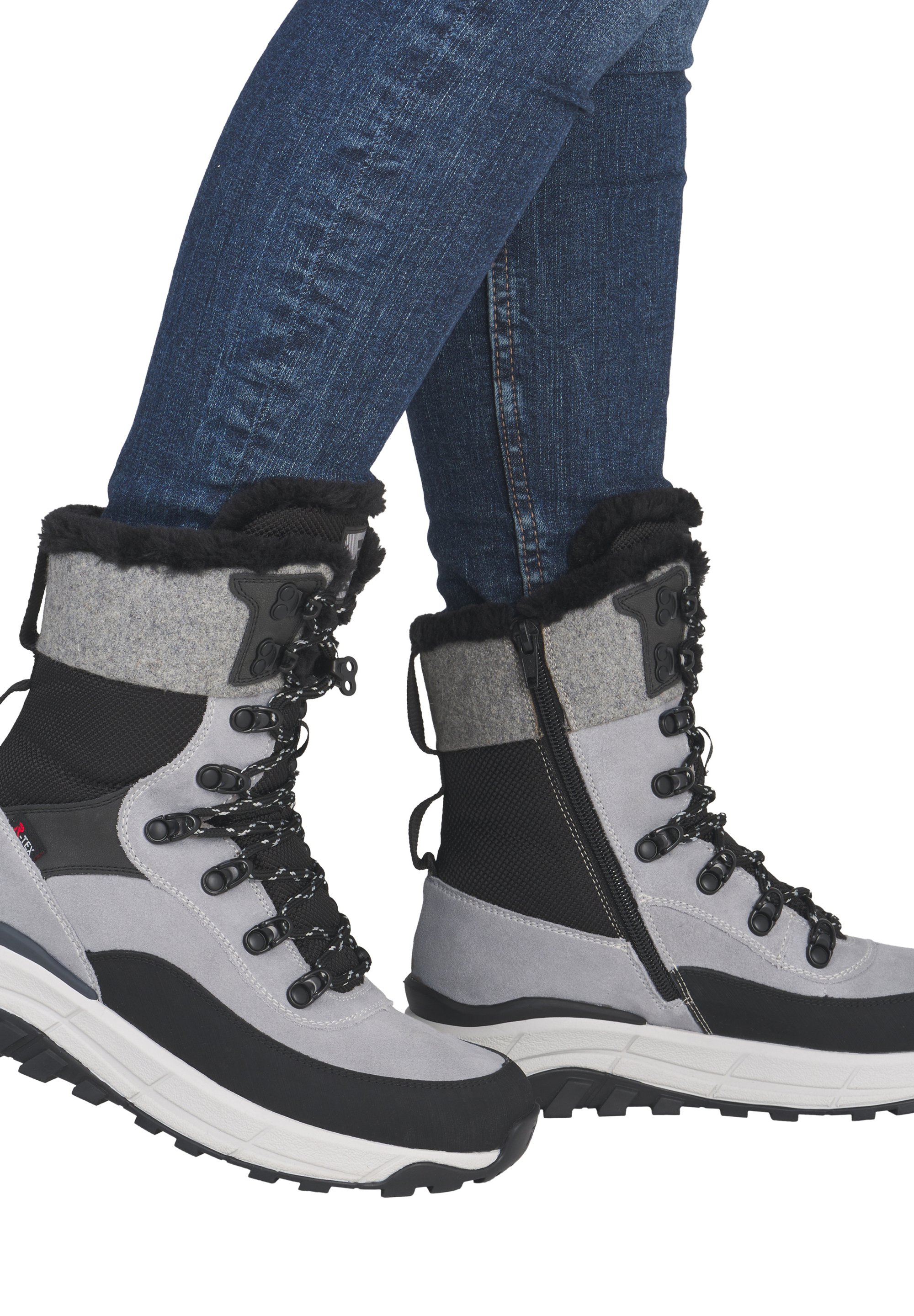 Zalando Rieker Winterboot Rieker Winter Boots Grau/grey Zalando