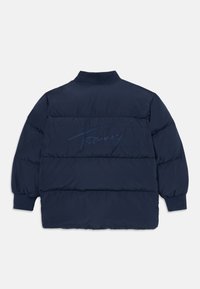 Tommy Hilfiger FLAG JACKET - Zimná bunda - dark night navy