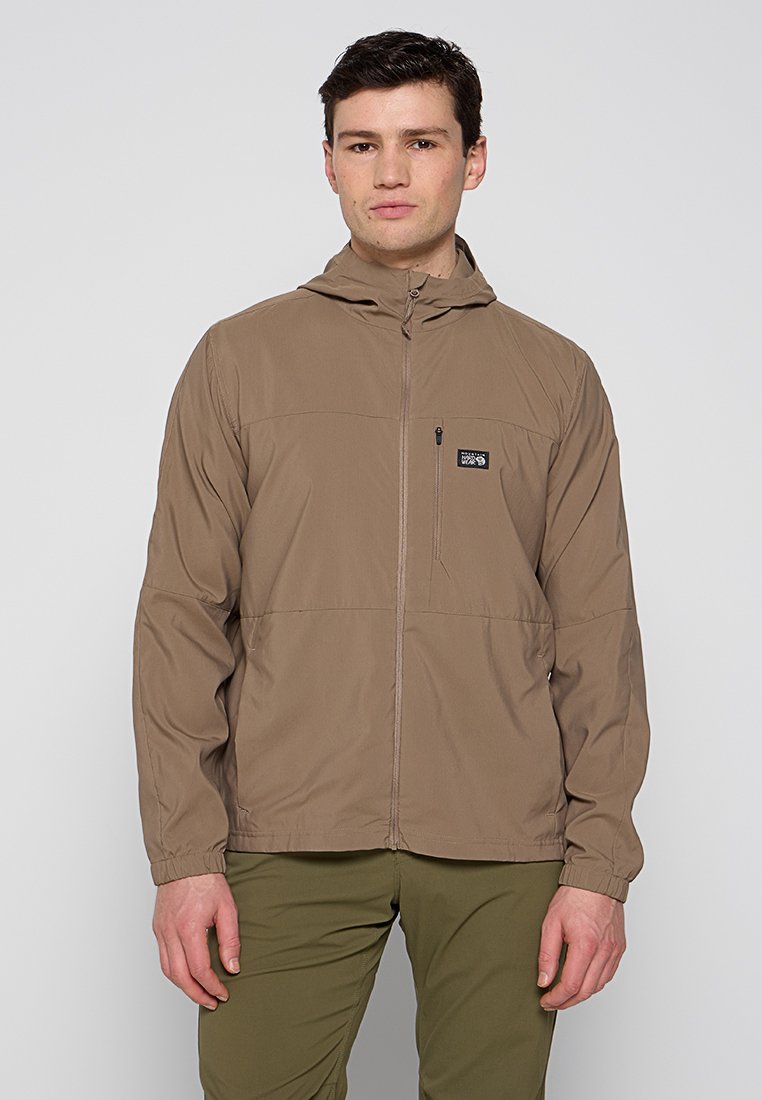 Mountain Hardwear Lichte jas lichtbruin