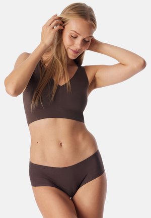Schiesser, 3-PACK - Trusser - deepbrown sand maple