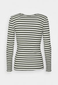 Selected Femme SLFANNA CREW NECK TEE - Camisola de manga comprida - ivy green