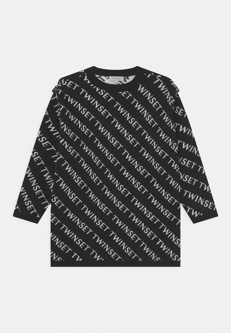 TWINSET MINI ABITO - Pletené šaty - nero