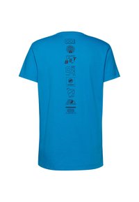 Mammut MASSONE EMBLEMS - T-shirt med print - glacier blue