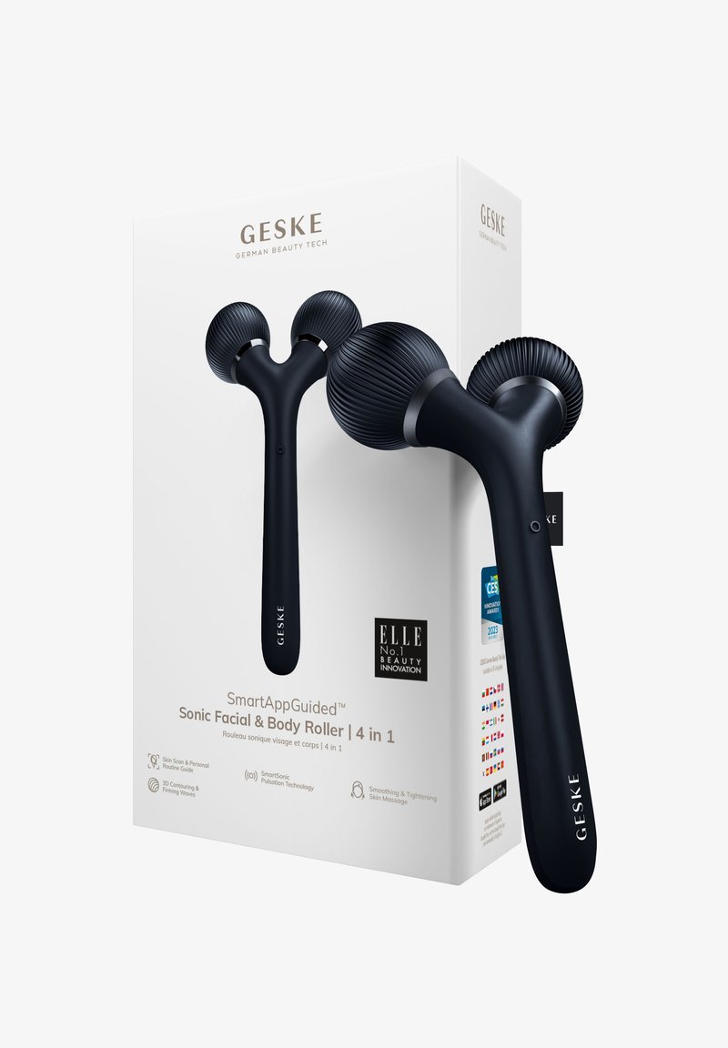 GESKE - SONIC FACIAL BODY ROLLER | 4 IN 1 - Accessoires soin du corps - black, Agrandir