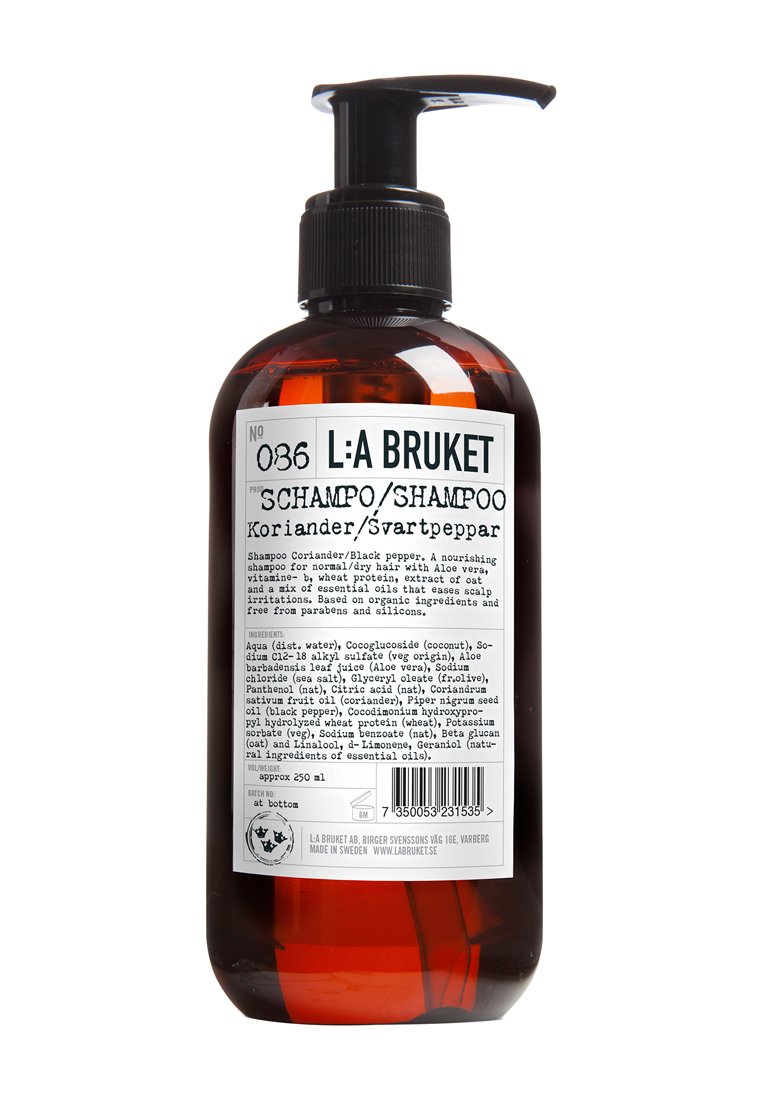 L:A Bruket SHAMPOO - Shampoo - no.86 coriander/black pepper