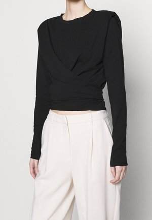 T-shirt à manches longues - black