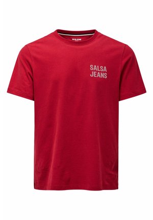 Salsa Jeans, ESTRELA REGULAR - T-shirt imprimé - rouge