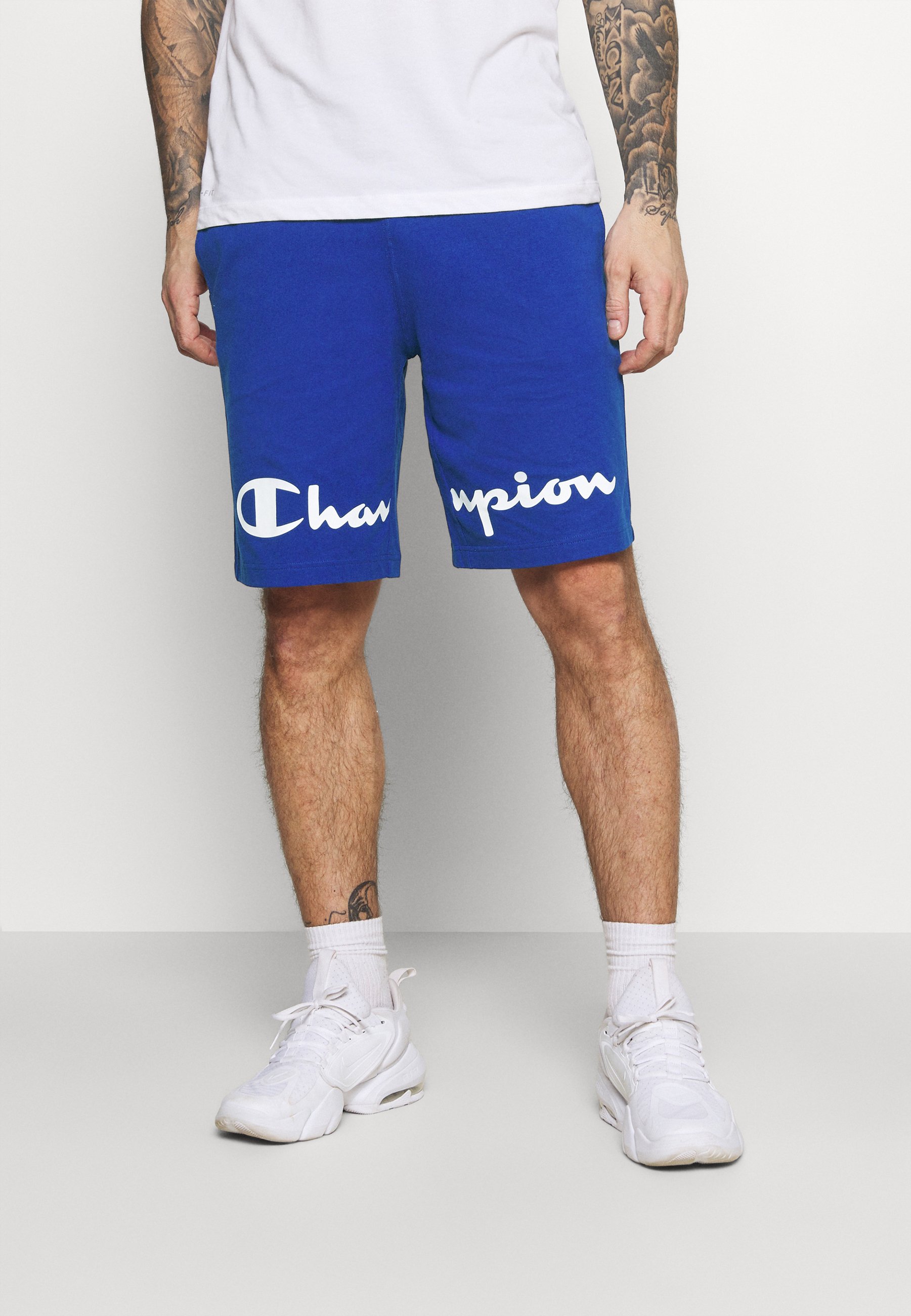 Champion BERMUDA - Pantalón corto de deporte - blue/azul - Zalando.es