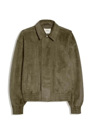 Bershka, Imiteret læderjakke - khaki