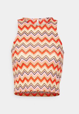 ONLY ONLBOHO  - Topp - chintz rose zigzag