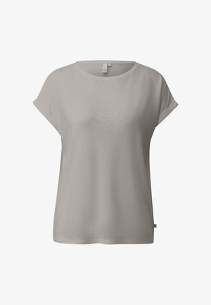 QS, T-SHIRT - Lihtne T-särk - grau