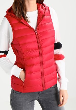 Veste sans manches - red