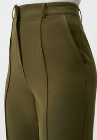 HIGH WAIST REGULAR  - Pantalon classique - khaki