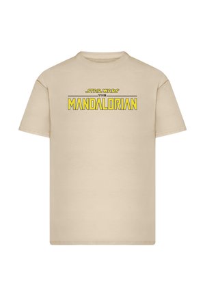 Merchcode, STAR WARS MANDALORIAN MAGAZINE COVER 1 LOOSE TEE - T-shirt imprimé - whitesand