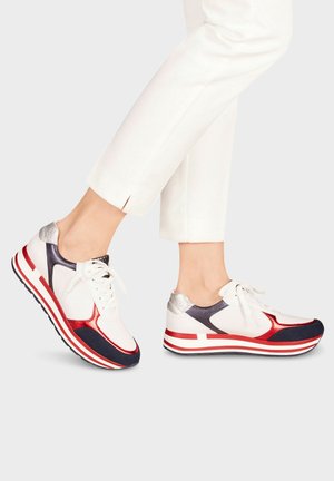 MARCO TOZZI SNEAKER - Sneaker low - white/navy