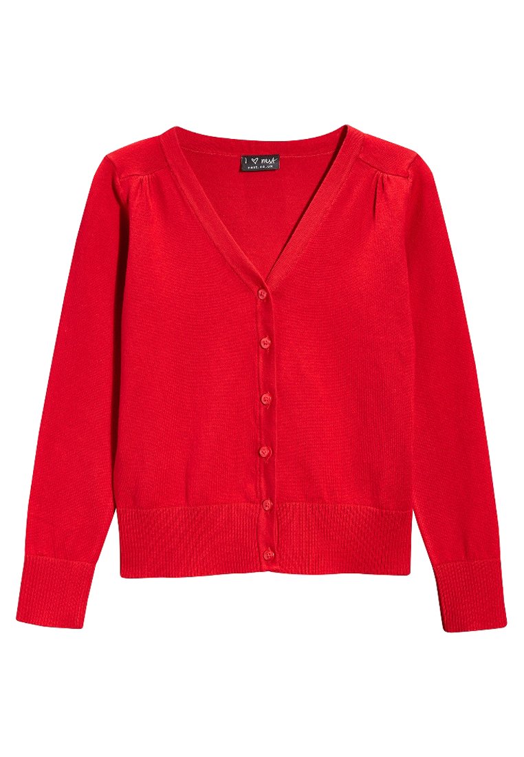 Next - V-NECK - Chaqueta de punto - red, Ampliar