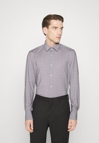 BOSS HANK KENT SLIM FIT - Camisa formal - silver