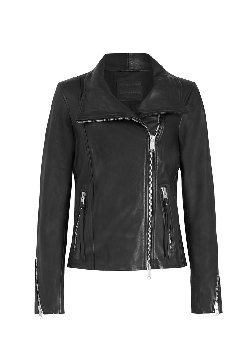 AllSaints Leren jas zwart AllSaints Leren jas zwart