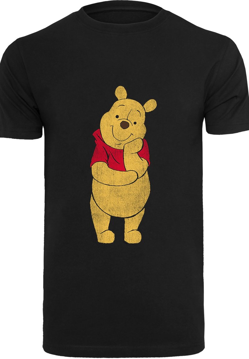 T-shirt Unisexe Winnie L'ourson Et Tigrou Dessin Animé - Style Rétro Gildan Coton - Hommes Femmes Adultes