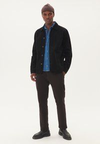 Matinique MASHAY P HERITAGE CORDUROY OVERSHIRT - Viegla jaka - black