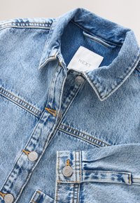 Next CROP - REGULAR FIT - Veste en jean - mid blue denim