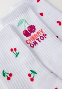 Vero Moda VMMEL DETAIL 3 PACK - Calze - snow white
